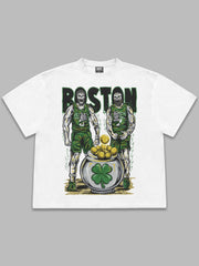 Boston Celtics 2024 Champs Tee - 18x World Champs / Brown & Tatum Duo