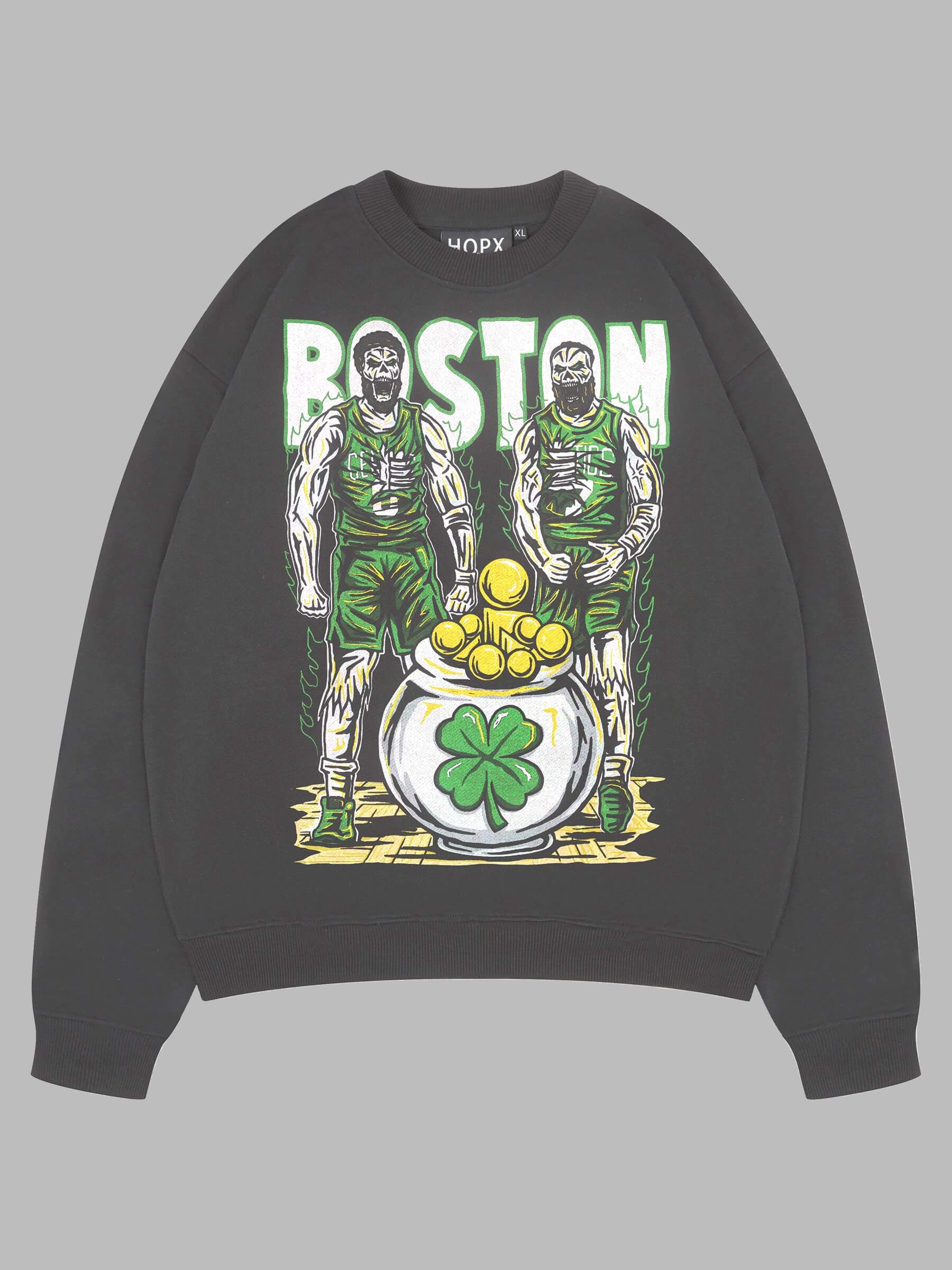 Boston Celtics 2024 Champs sweatshirt - 18x World Champs / Brown & Tatum Duo