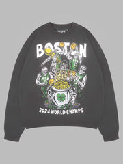 Boston Celtics 2024 Champs sweatshirt - 18x World Champs /Starting Five Edition