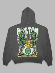 Boston Celtics 2024 Champs Hoodie - 18x World Champs / Brown & Tatum Duo