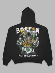 Boston Celtics 2024 Champs Hoodie - 18x World Champs /Starting Five Edition