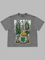 Boston Celtics 2024 Champs Tee - 18x World Champs / Brown & Tatum Duo